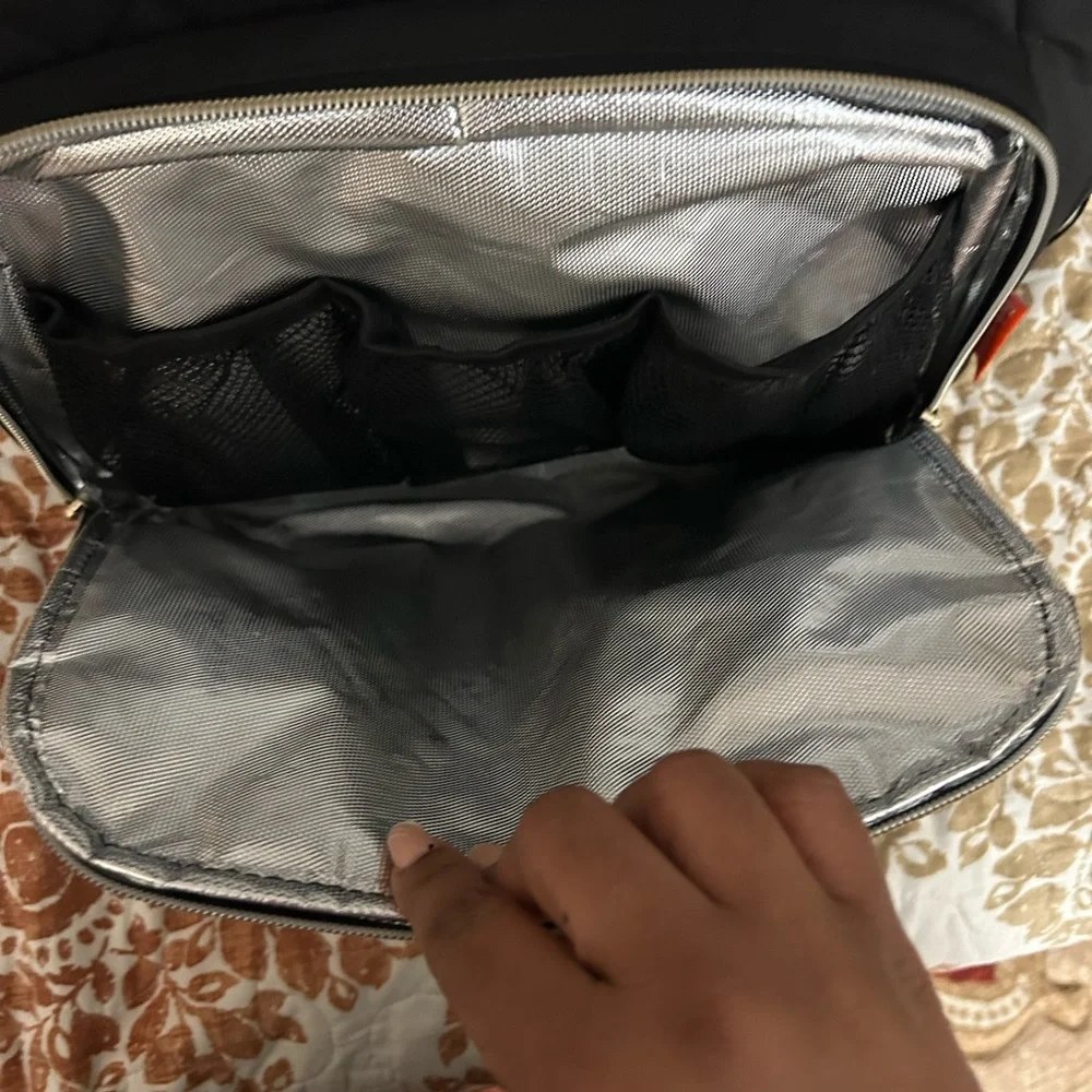2 Gently Used Unisex Baby Diaper Bags - Mommore & FisherPrice